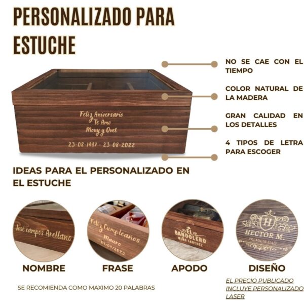 Estuche con cerveza y portacerveza personalizado - Imagen 6