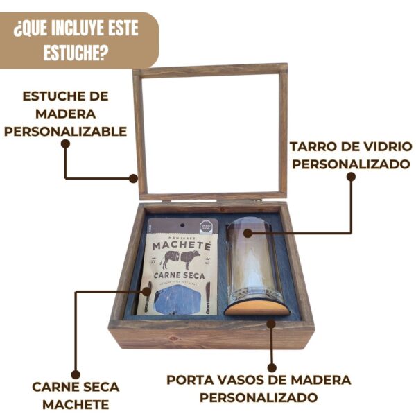 Estuche con Tarro y Carne seca - Imagen 3
