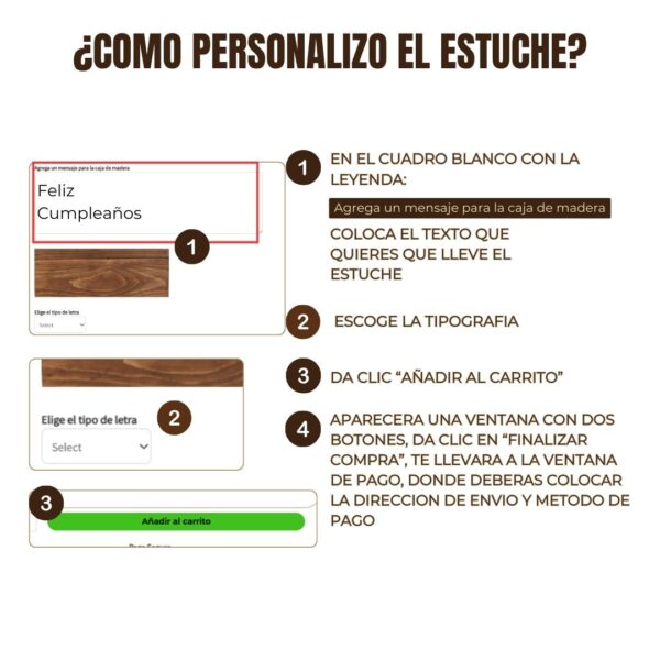 Estuche Personalizado con Set de Tequila Maestro Dobel Negro - Imagen 8