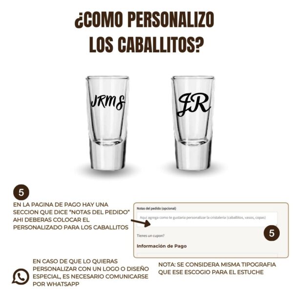 Estuche Personalizado con Set de Tequila Maestro Dobel Negro - Imagen 9