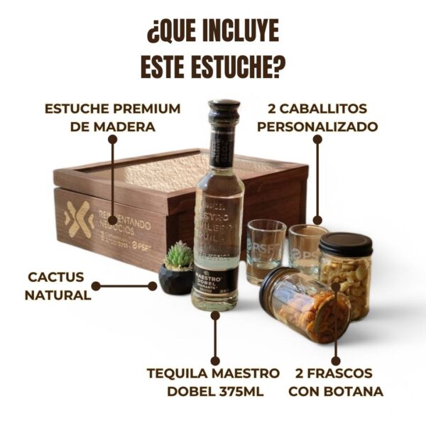 regalo con tequila dobel