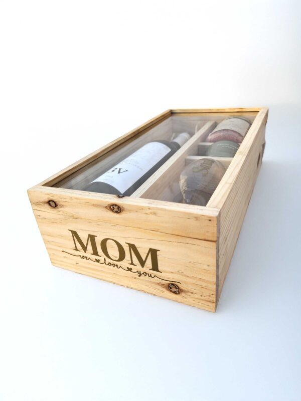 Kitbox Noche Serena: Estuche de Lujo Personalizado con Vino - Imagen 5