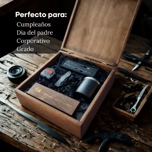 Kit Ingeniero | Regalo Personalizado en Madera para Hombres - Imagen 5