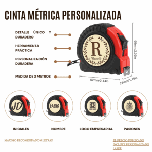 Taza térmica de acero inoxidable de doble capa, ideal para café. Muestra opciones de personalización con grabado láser, como iniciales, nombres, logos empresariales y pasiones. Perfecta para regalos de empresa o personales